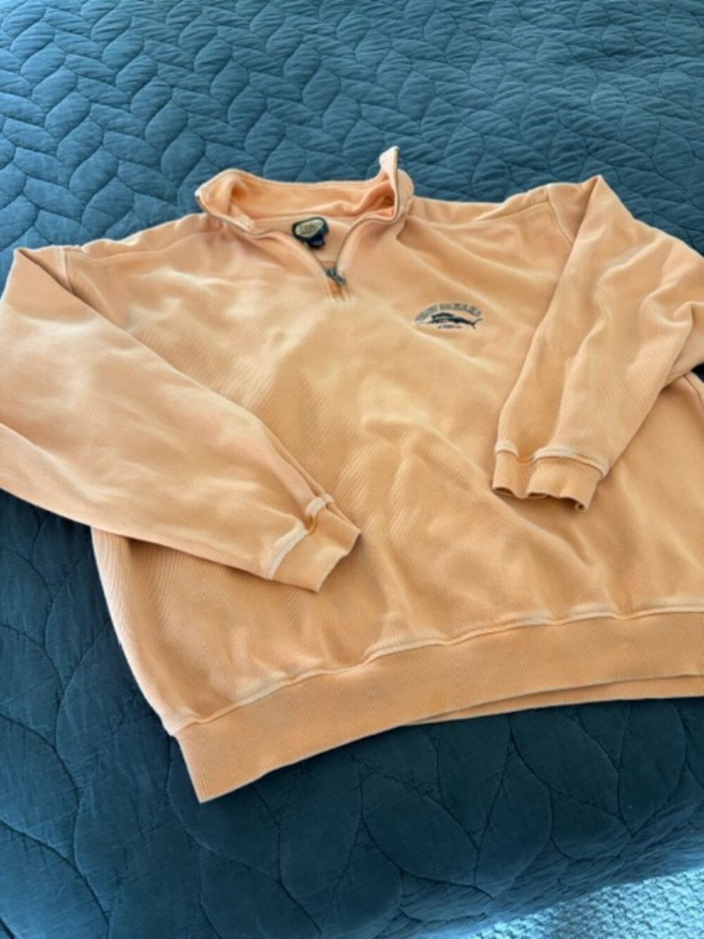 Vintage Tommy Bahama "Relax" Quarter-Zip Sweatshirt size Large